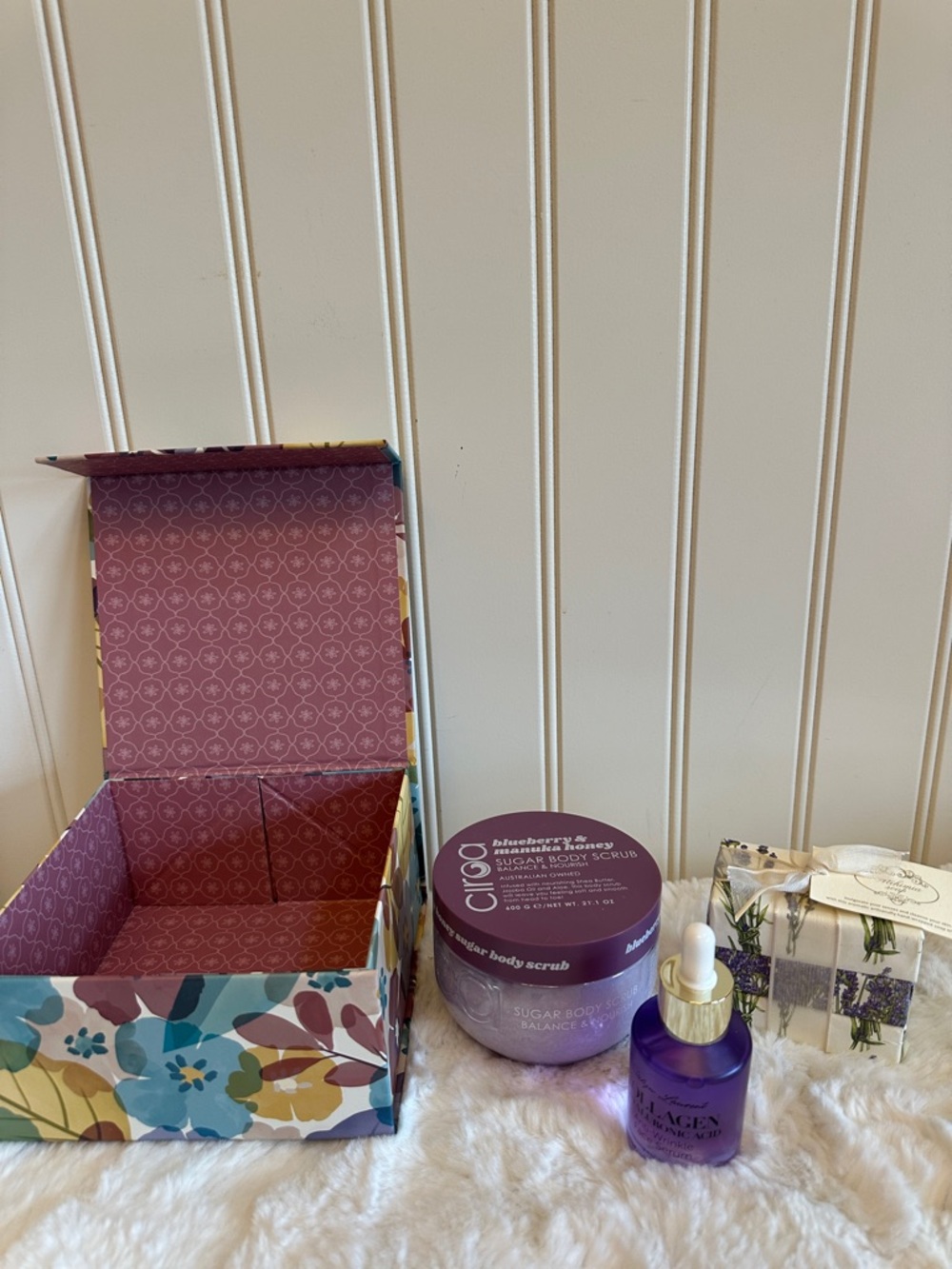 Raspberry & Himalayan Honey Sugar Body Scrub - Gift Set